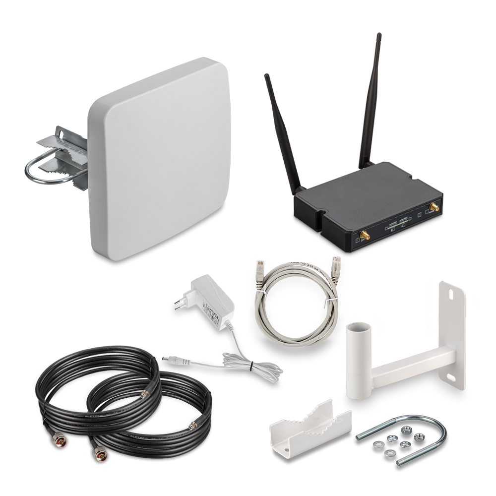 Комплект 3G/4G интернета KSS15-R6-G с гигабитным роутером