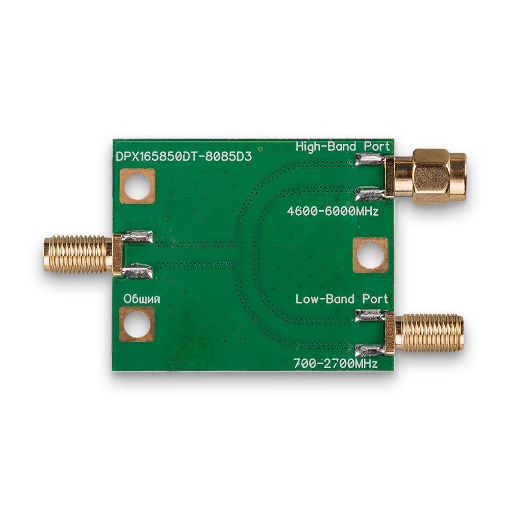 Комбайнер (диплексер) 0-3300, 3400-7000 МГц PD-0/33-34/70