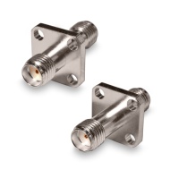 Переходник SMA(female) - SMA(female), фланцевый, удлиненный, rev.Y