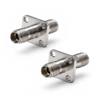 Переходник 2.92mm(female) - 2.92mm(female), фланцевый, rev.Y