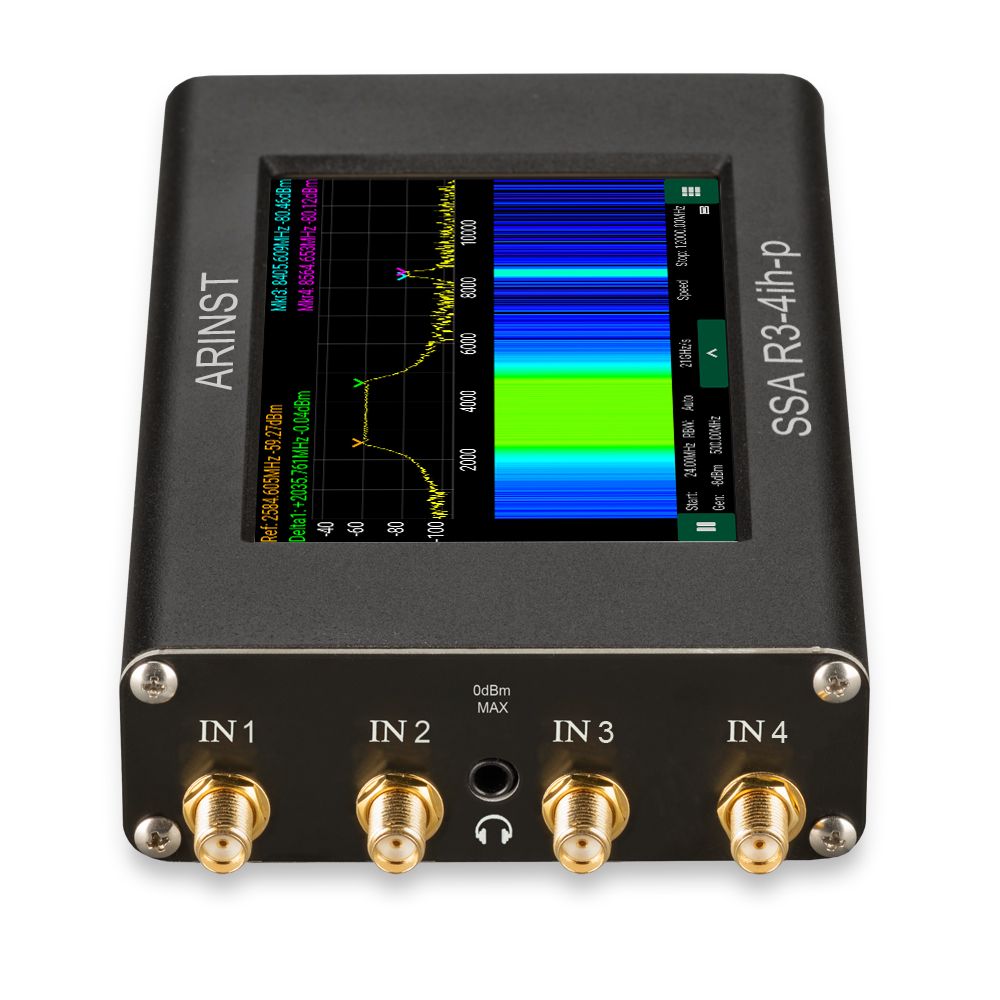 Arinst SSA R3-4ih-p четырех портовый анализатор спектра, 24МГц - 12ГГц
